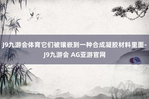 J9九游会体育它们被镶嵌到一种合成凝胶材料里面-J9九游会 AG亚游官网
